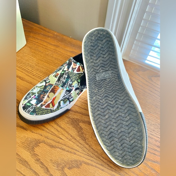 Toms X Marvel Character Printed Baja Slip-Ons Topanga Collection Men - Picture 3 of 4